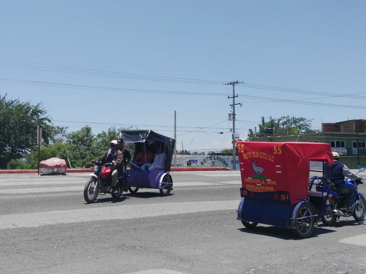 Aseguran mototaxis “negros” que continuarán circulando pese a oposición de otras agrupaciones de Xoxocotla