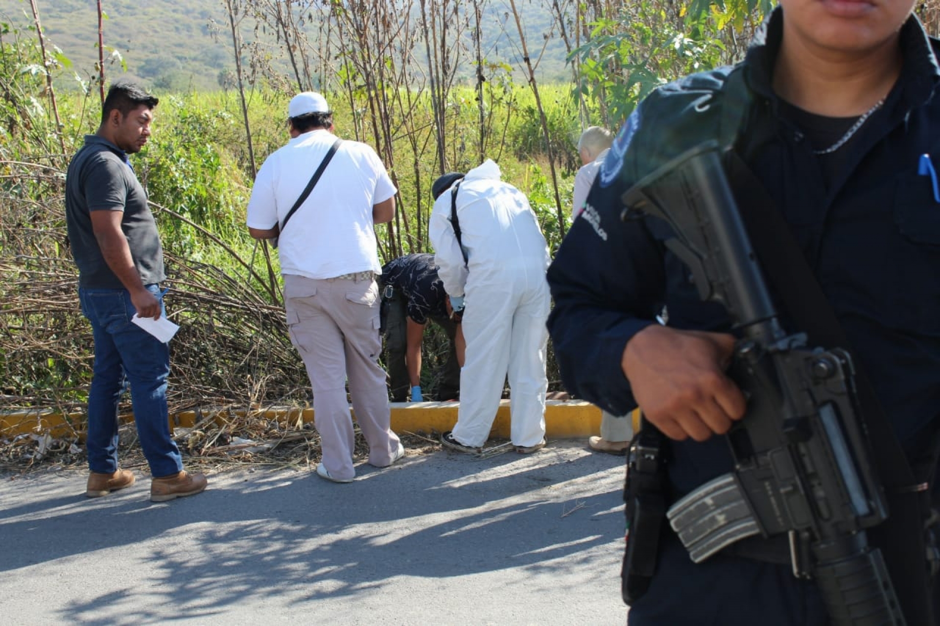 Hallan cadáver maniatado en el poblado de Tezoyuca, en Zapata