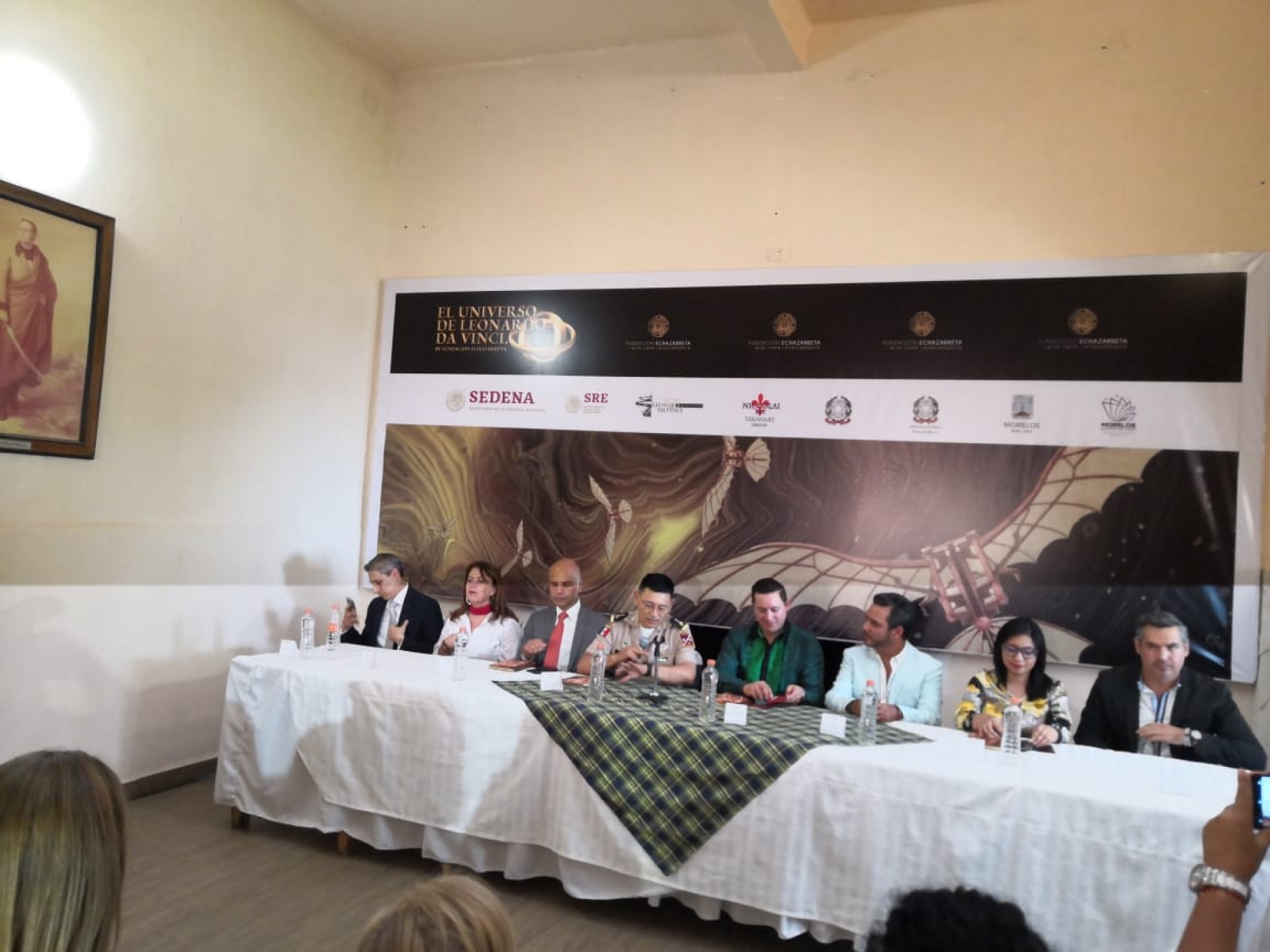 Presentan la exposición internacional 'El universo de Leonardo Da Vinci'