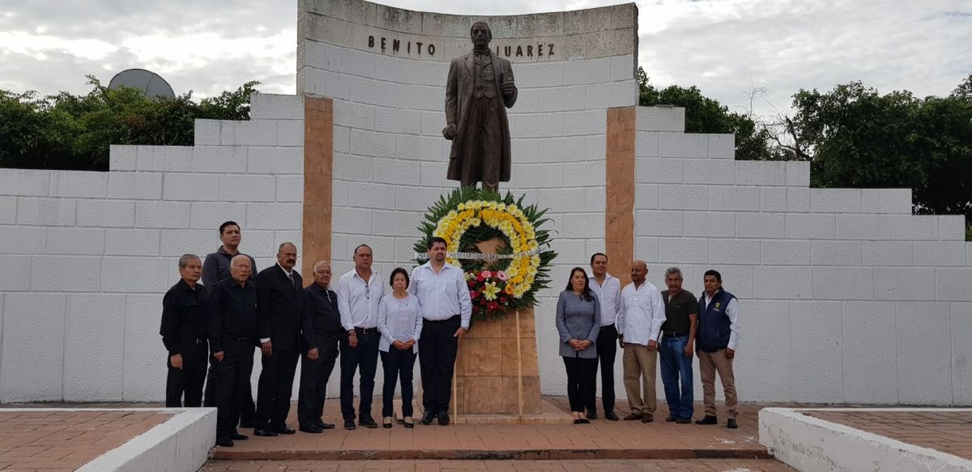 Conmemoran en Cuautla el 147 aniversario luctuoso de Benito Juárez García
