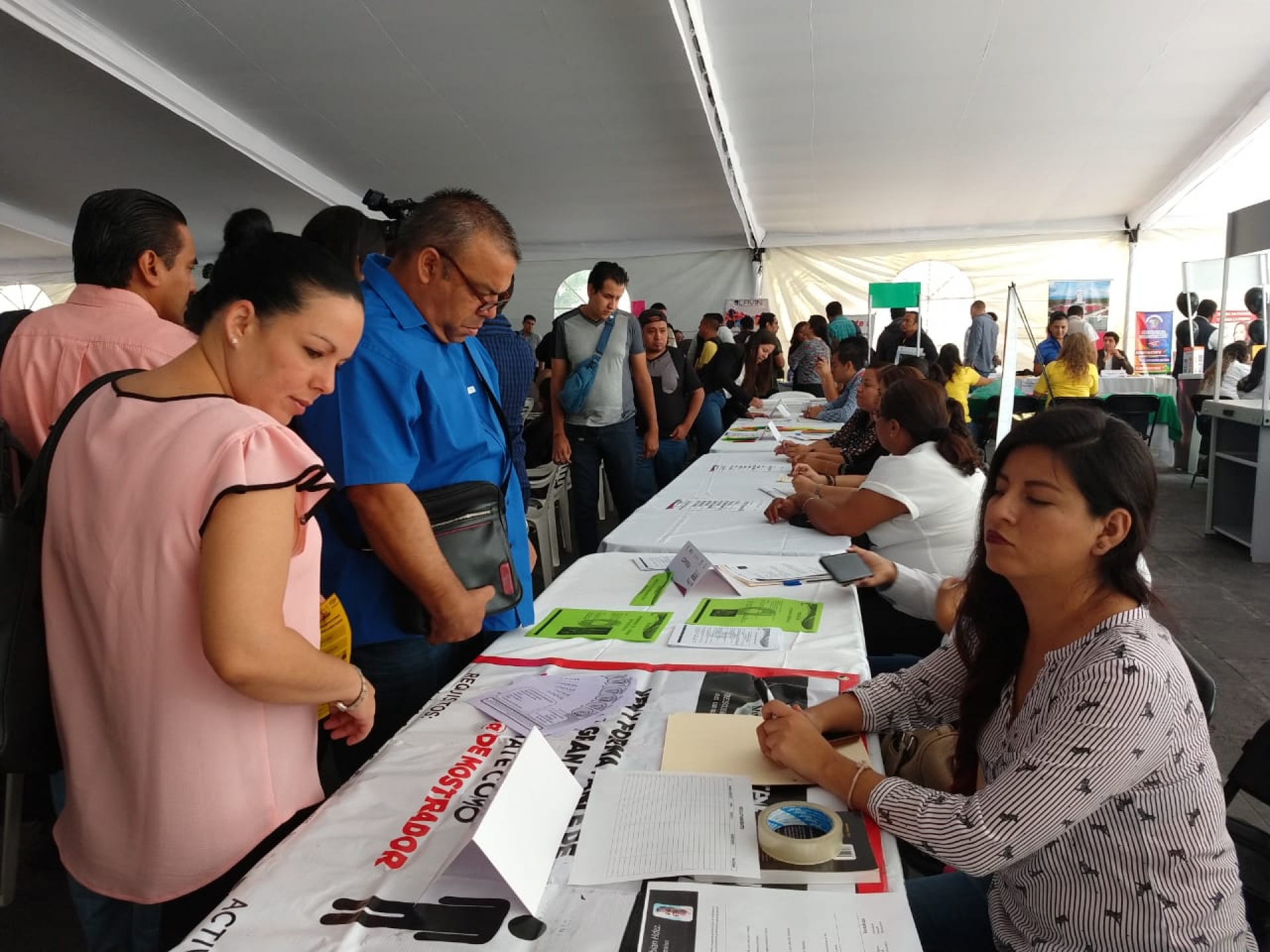 Inauguran la segunda feria nacional del empleo, en Cuernavaca