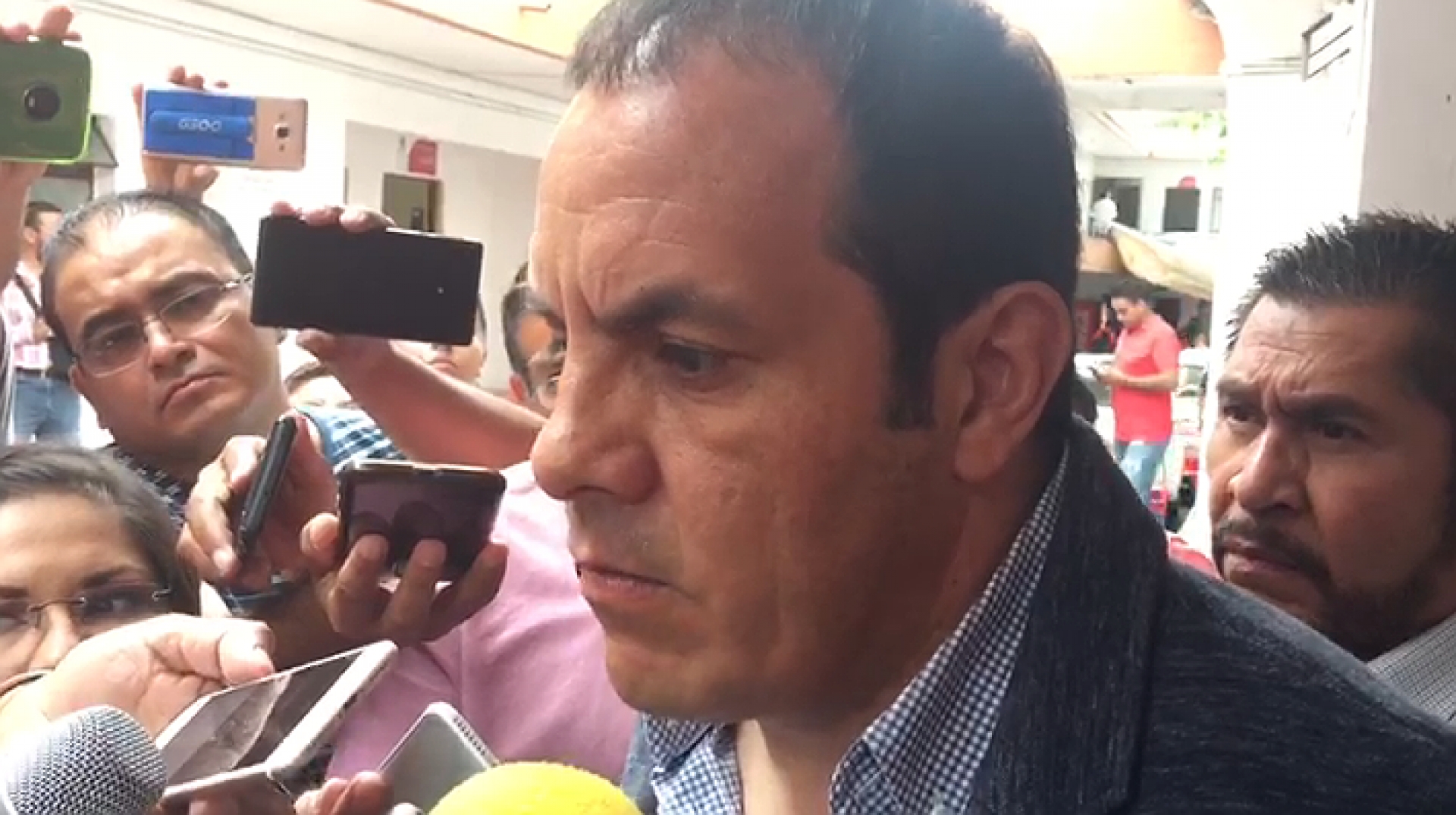 Solicita gobernador electo apoyo para arribo de fuerzas federales