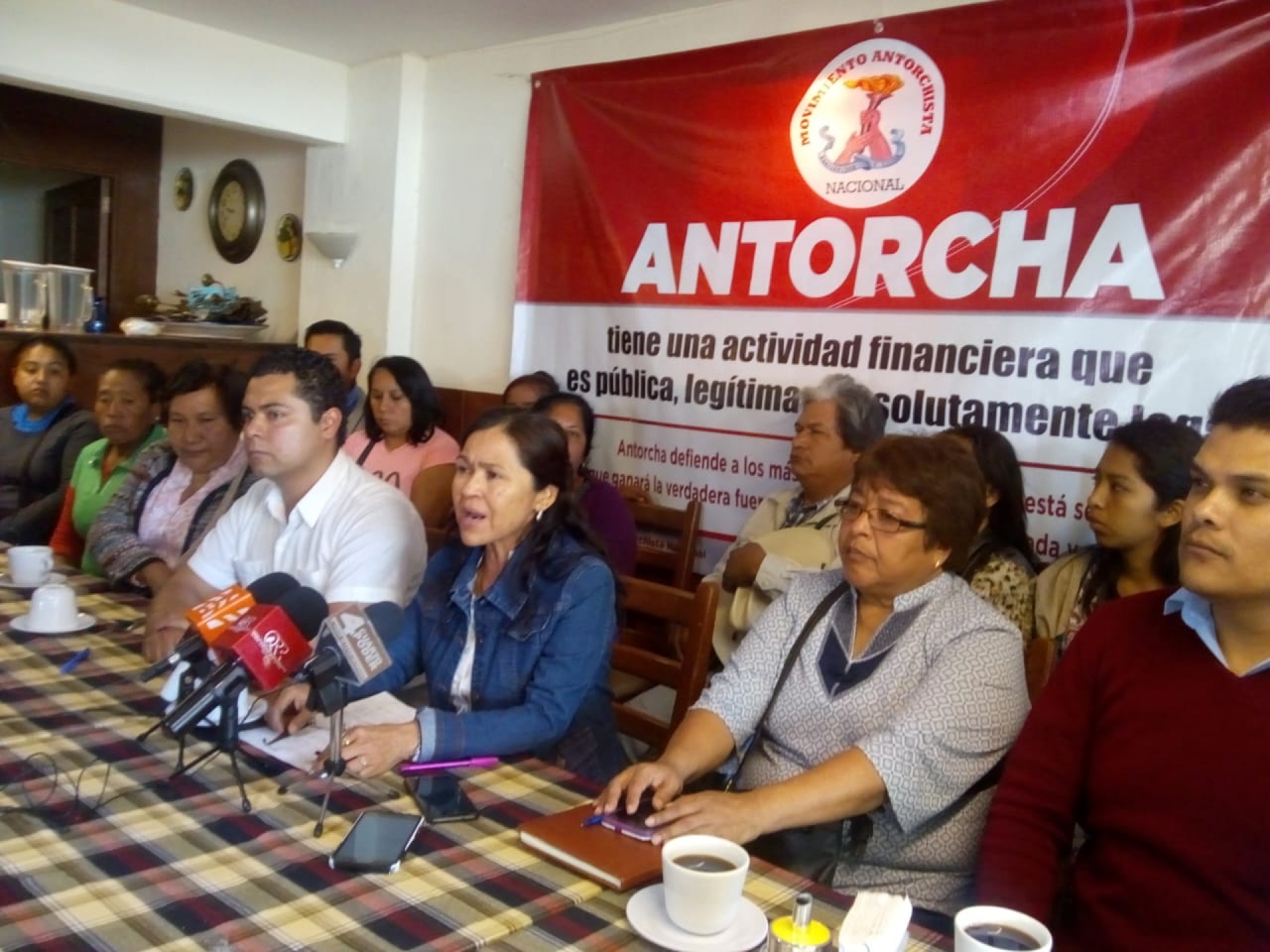 Rechaza Antorcha Campesina señalamientos en contra de dirigentes nacionales