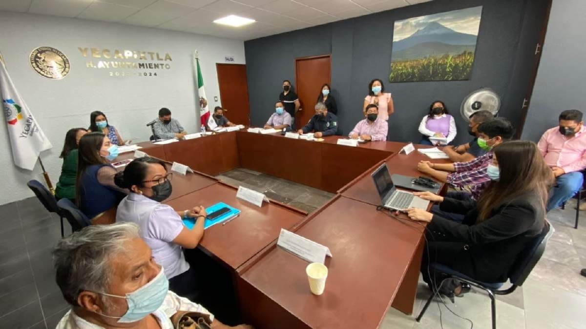 Evalúan la seguridad pública en Yecapixtla