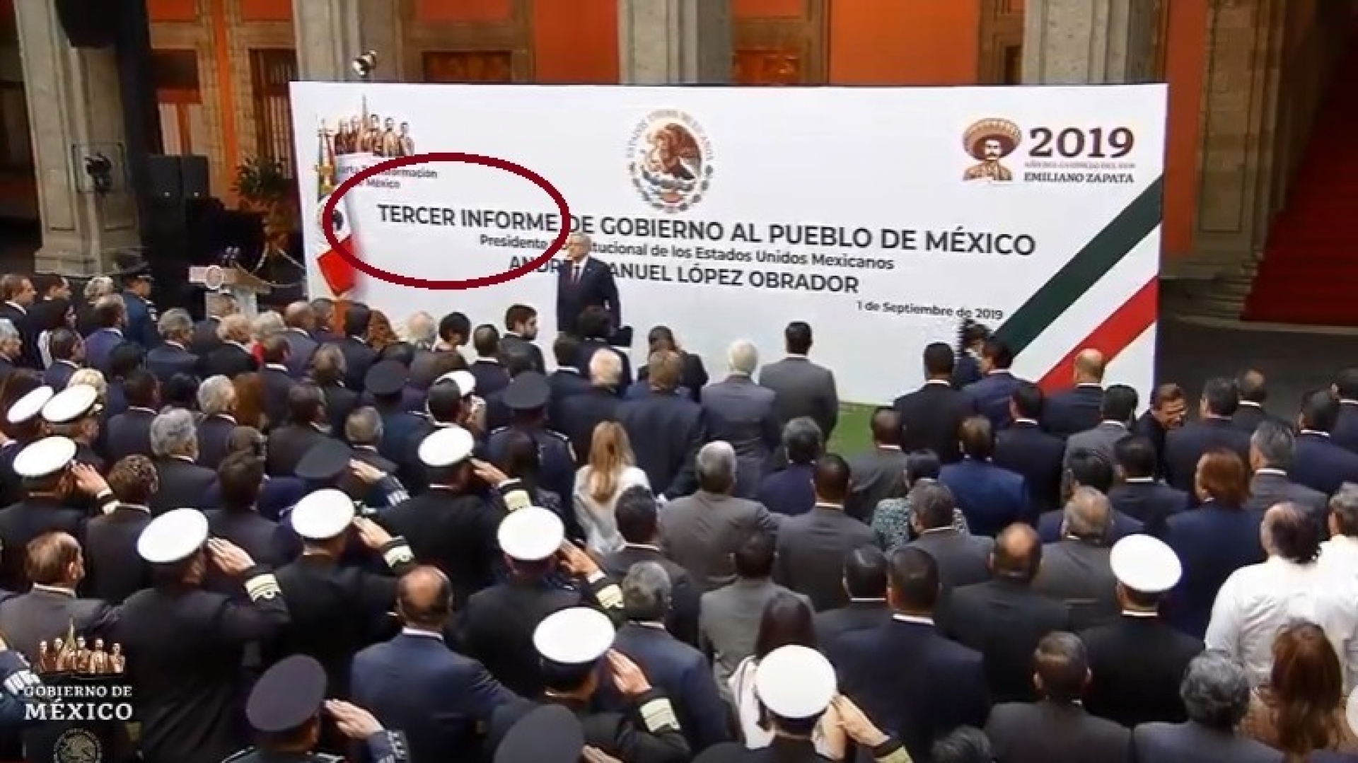 ¿Primer o tercer Informe de Gobierno de AMLO?