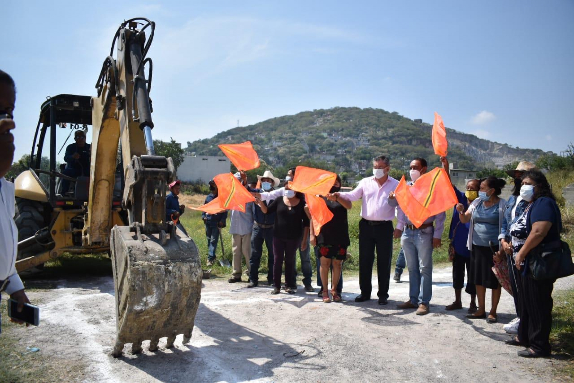 Inician trabajos de pavimentación y drenaje en Maravillas de Axexentla, en Jiutepec