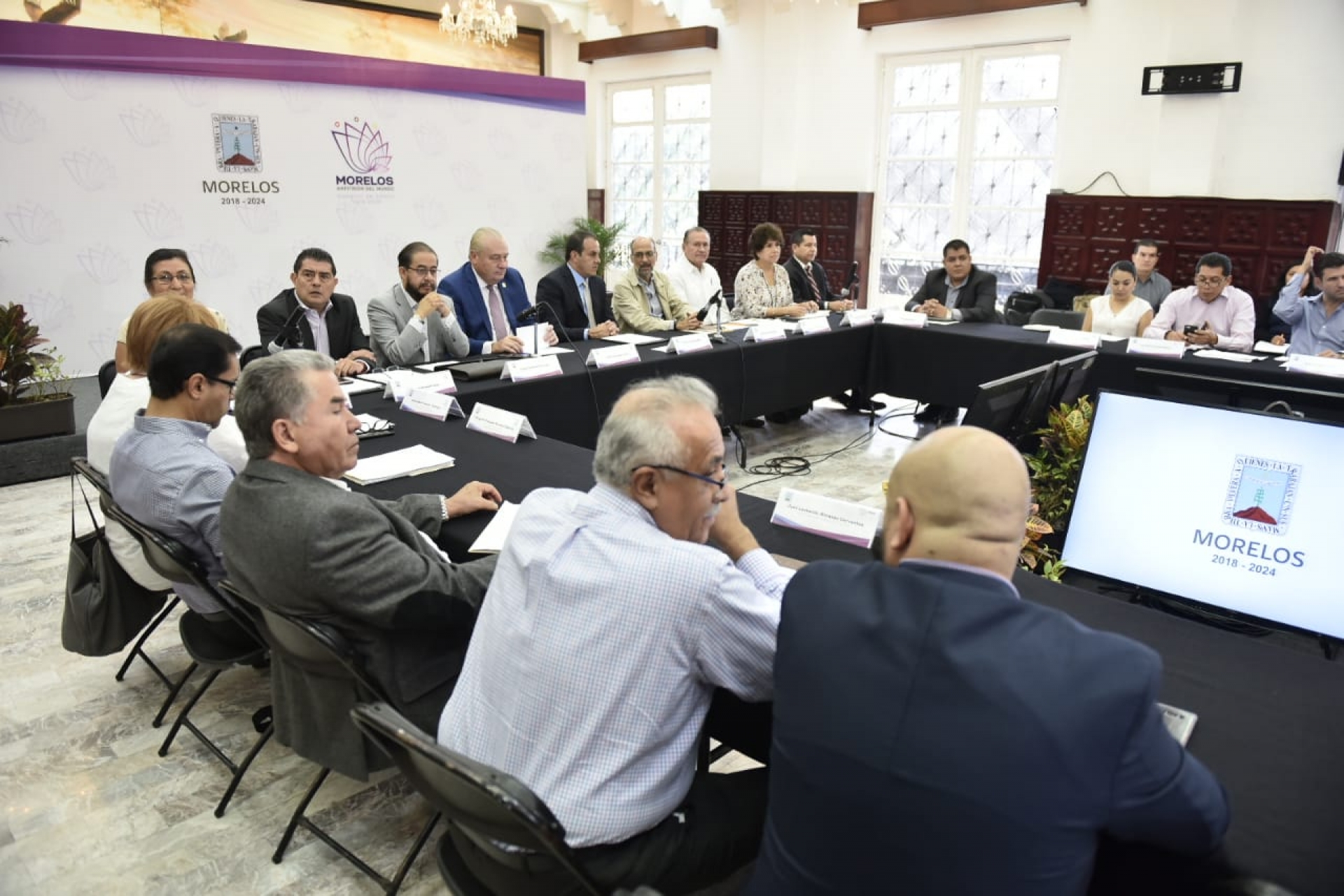 Da continuidad gobierno estatal a planes de reconstrucción