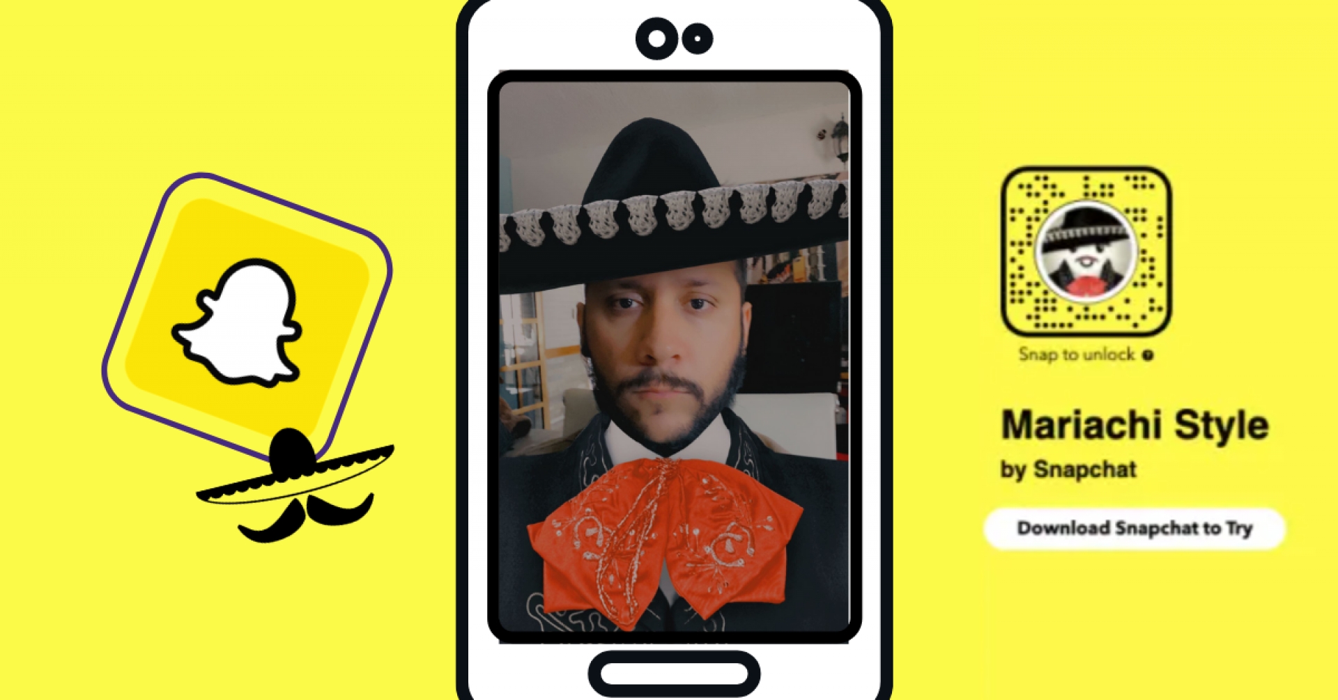 Snapchat celebra el día del mariachi con este filtro
