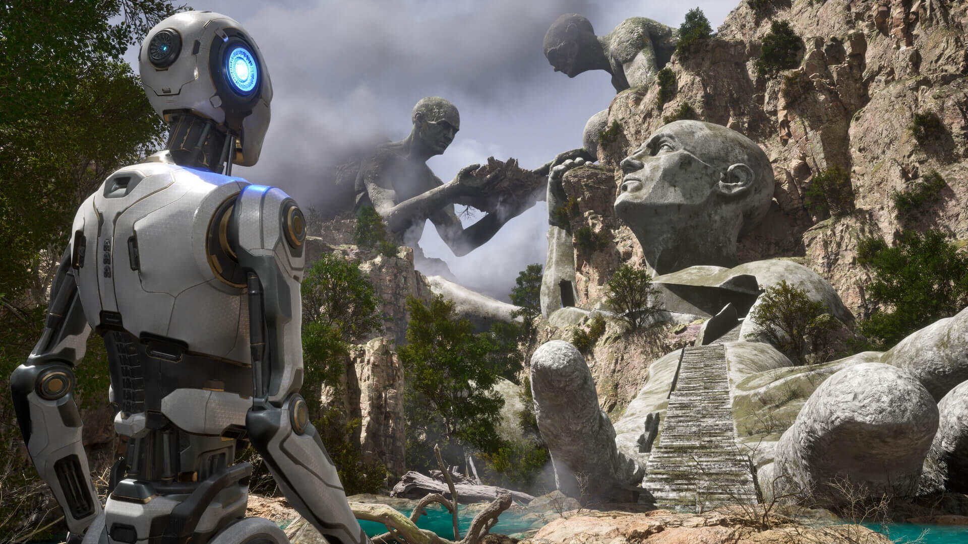 Croteam revela cómo The Talos Principle surgió de un "feliz accidente" y su visión sobre la IA