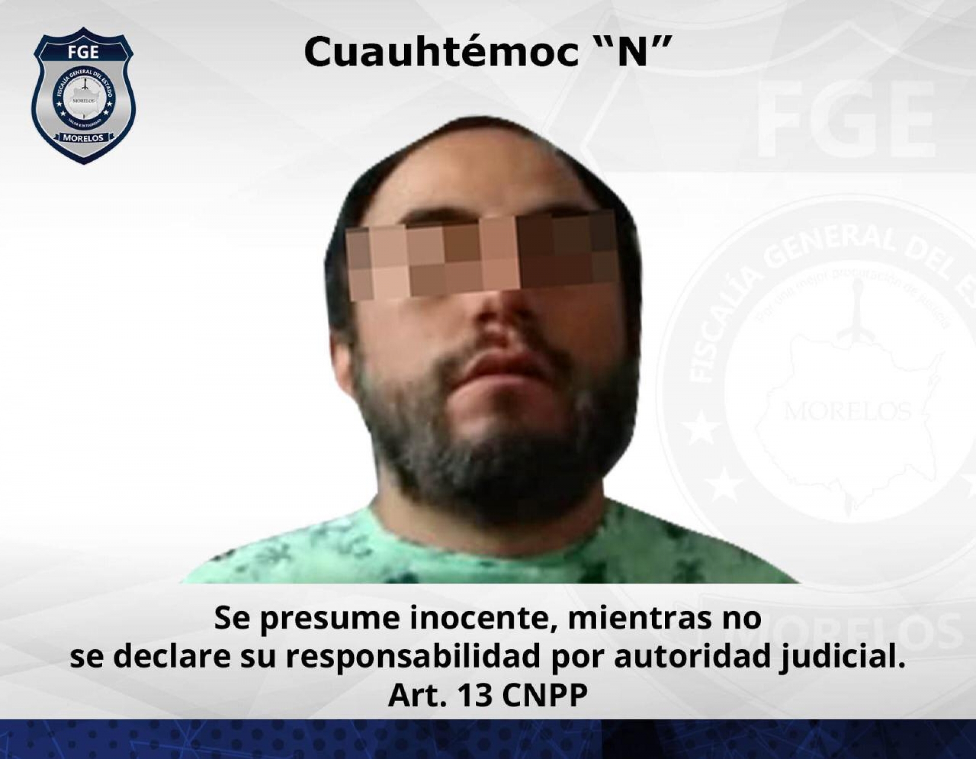 Formula MP imputación contra hombre por intento de violación, en Tequesquitengo