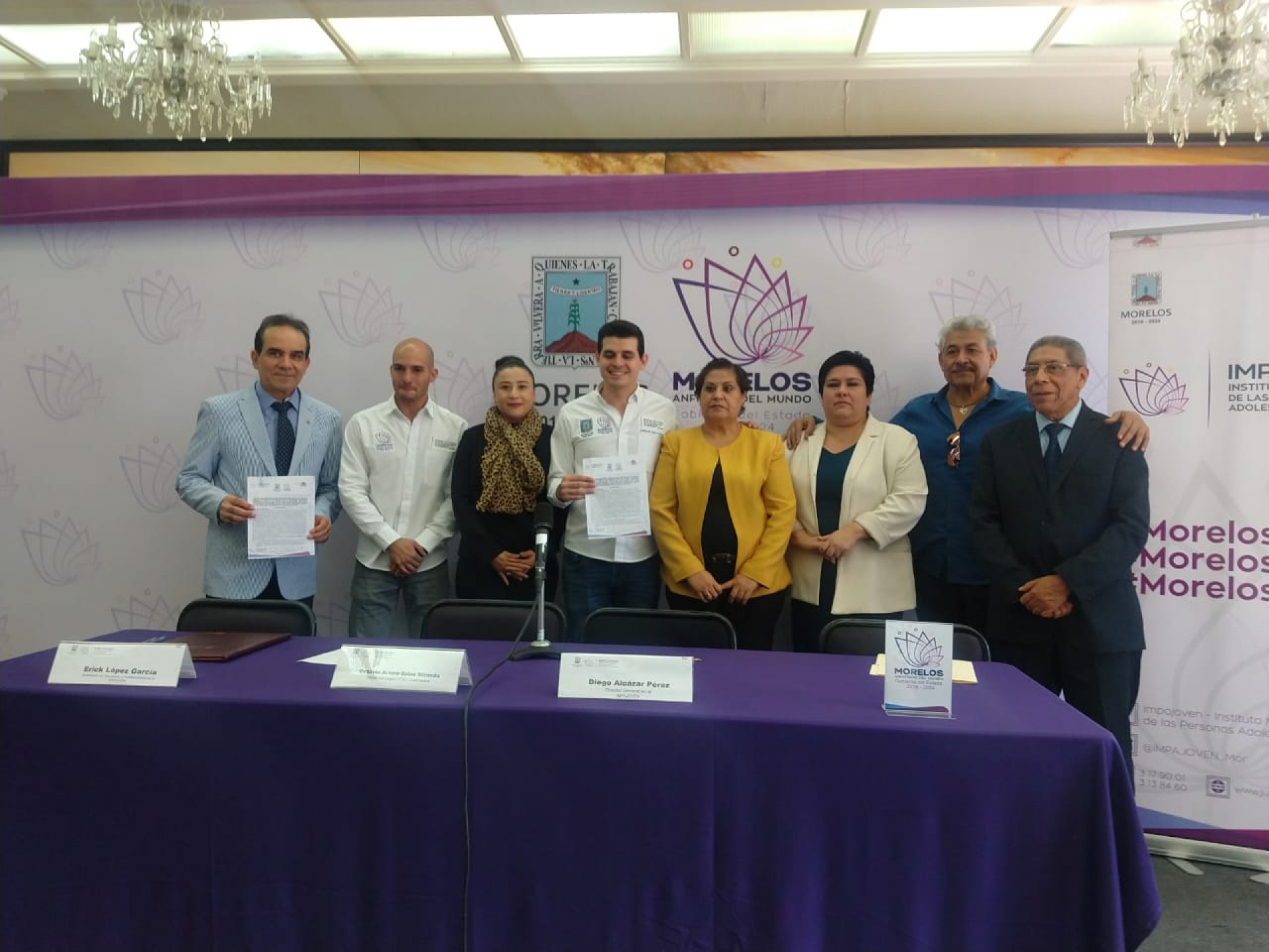 Firma Impajoven convenio de colaboración con institución de educación privada