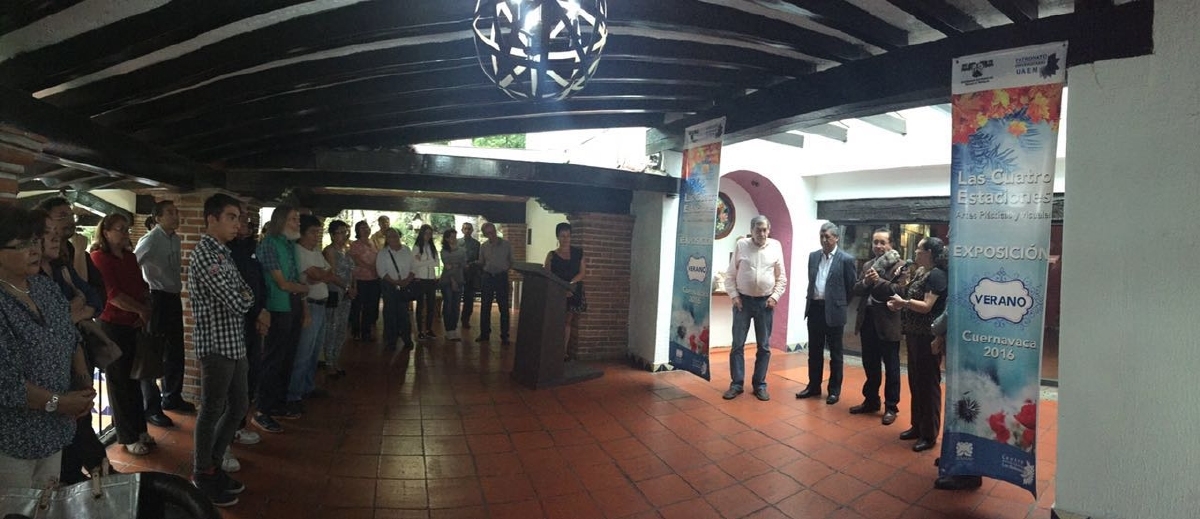 Inauguran exposición de Verano 2016 de la serie Las 4 Estaciones en la UAEM