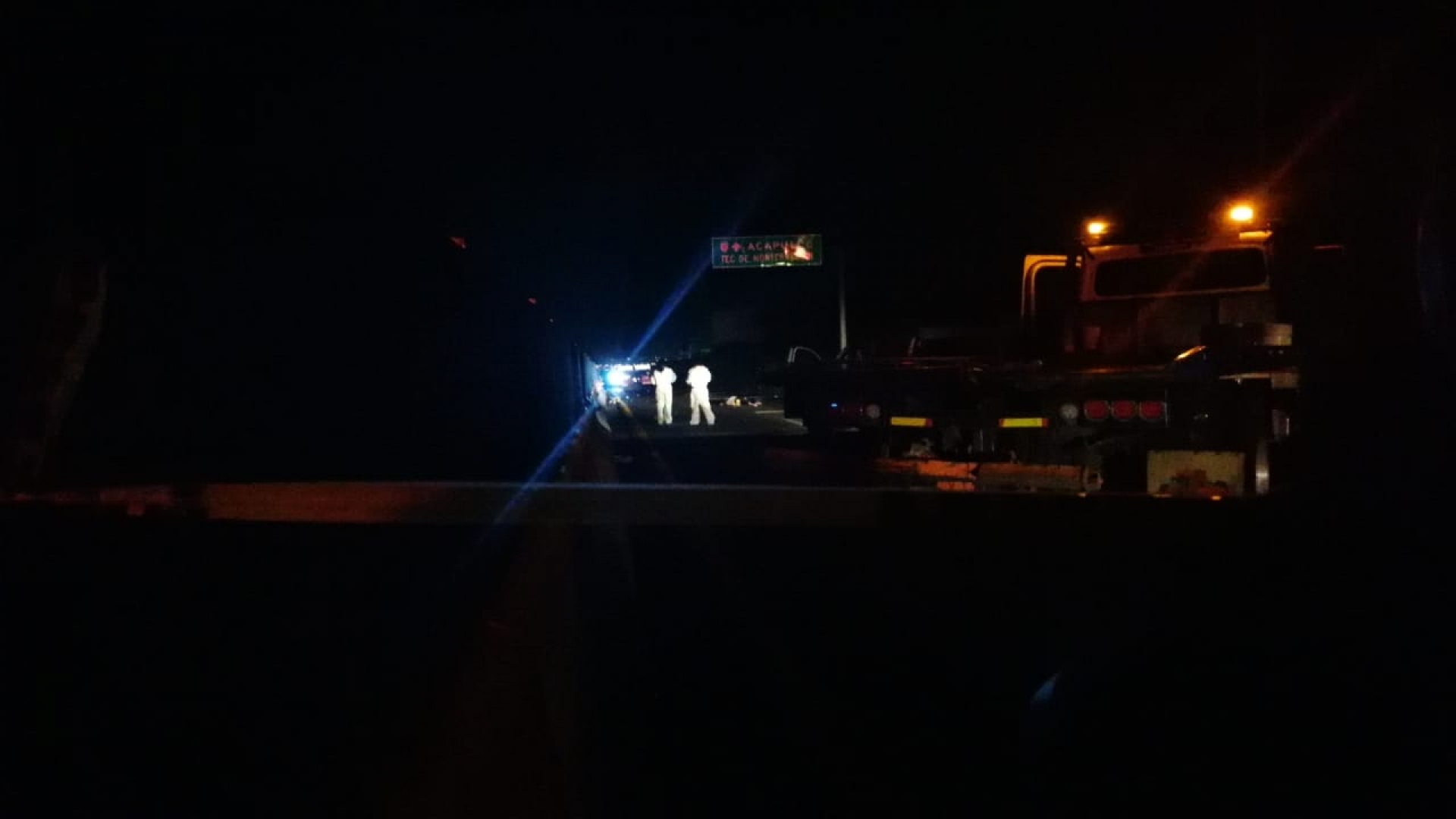 Fallece una persona en accidente en la autopista México-Acapulco