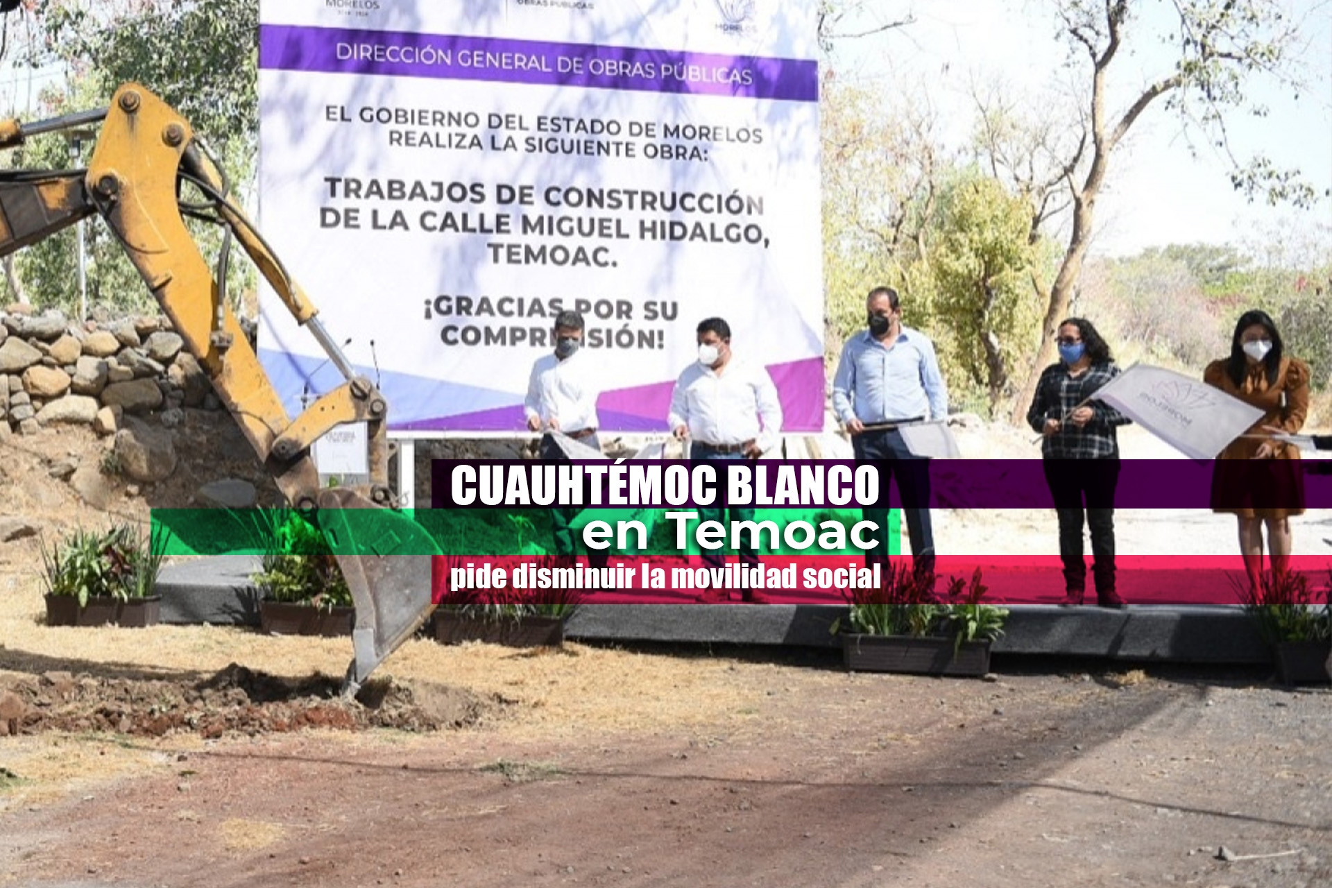 Llama Cuauhtémoc Blanco a mantener cuidados para evitar contagios de covid-19