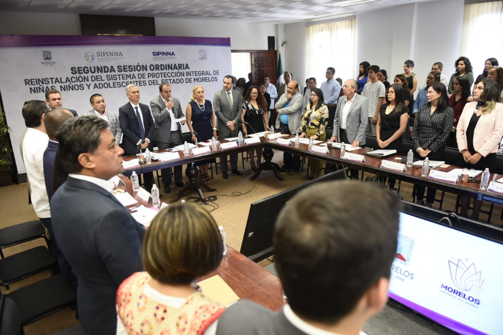 Reinstalan el Sistema de Protección Integral de Niñas, Niños y Adolescentes de Morelos