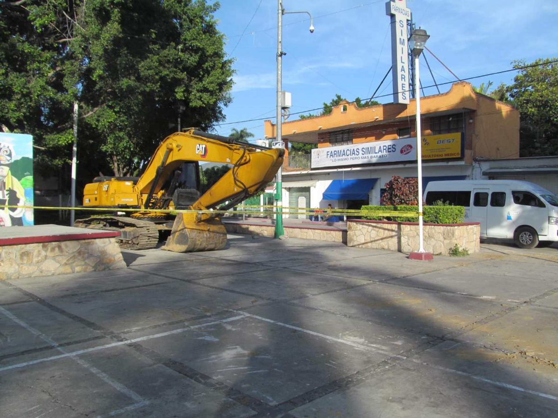 Amagan con iniciar remodelación del zócalo de Tlaltizapán