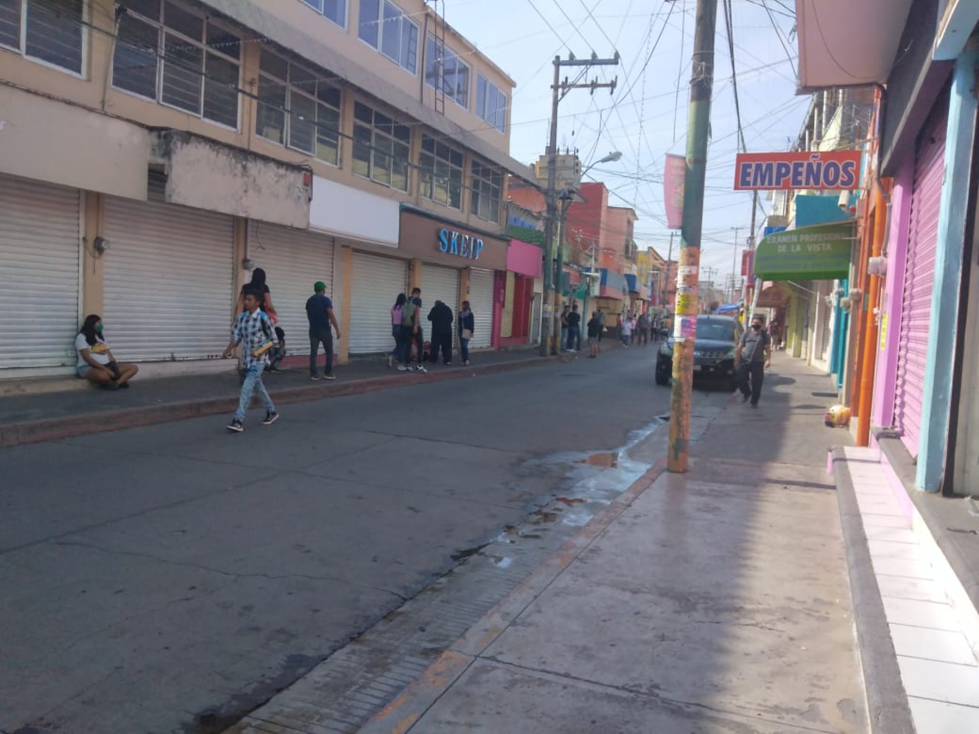 Se registra cierre masivo de establecimientos en Cuautla