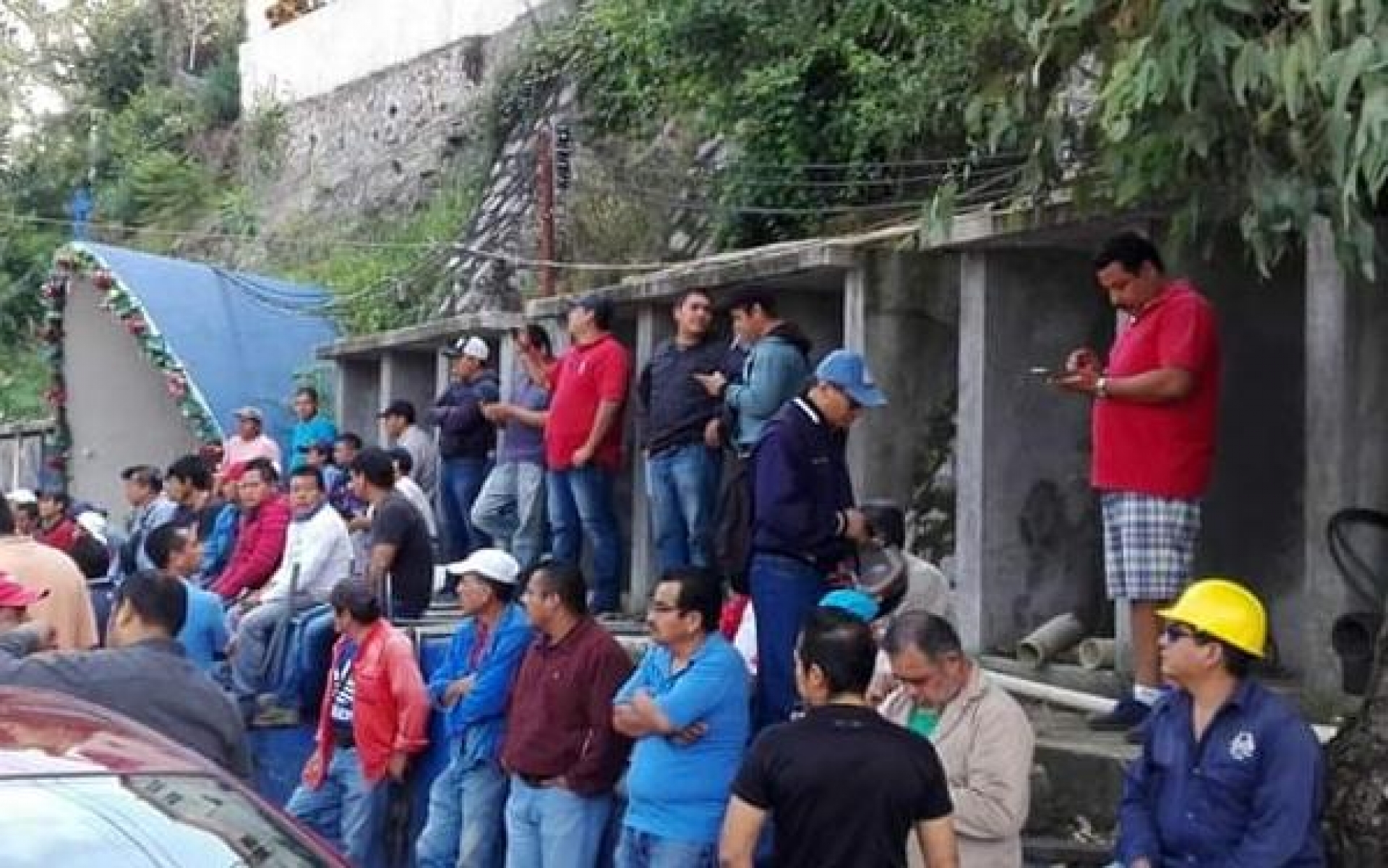 Sindicalizados del SAPAC realizan paro de labores; demandan pagos atrasados
