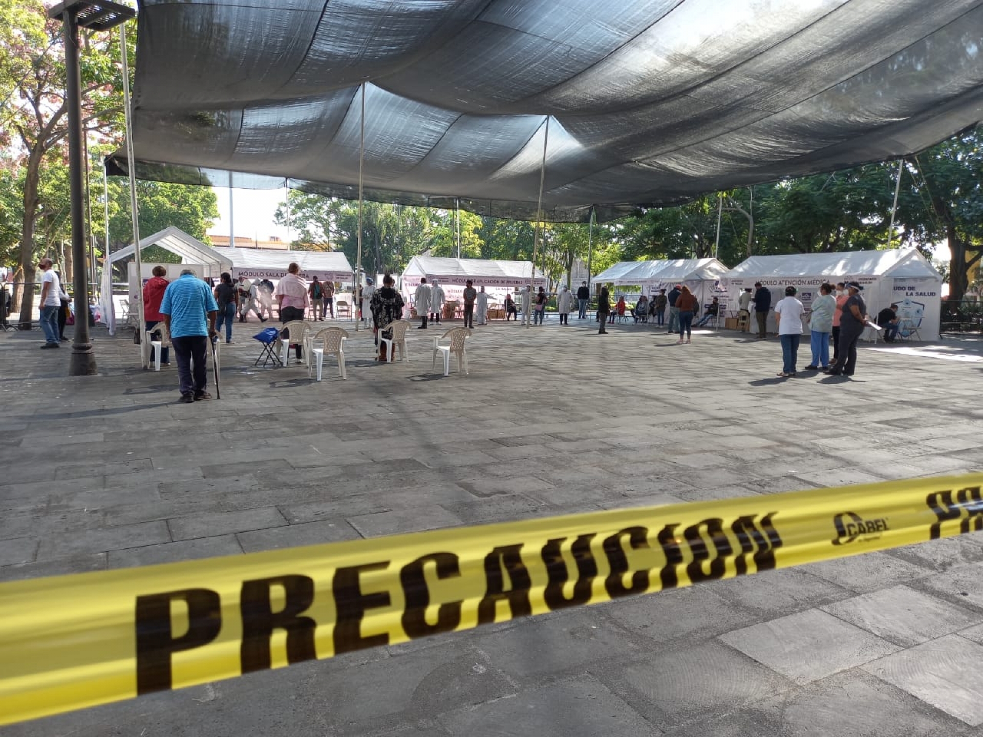 Continúa aplicación de pruebas para detección de covid-19, en Cuernavaca