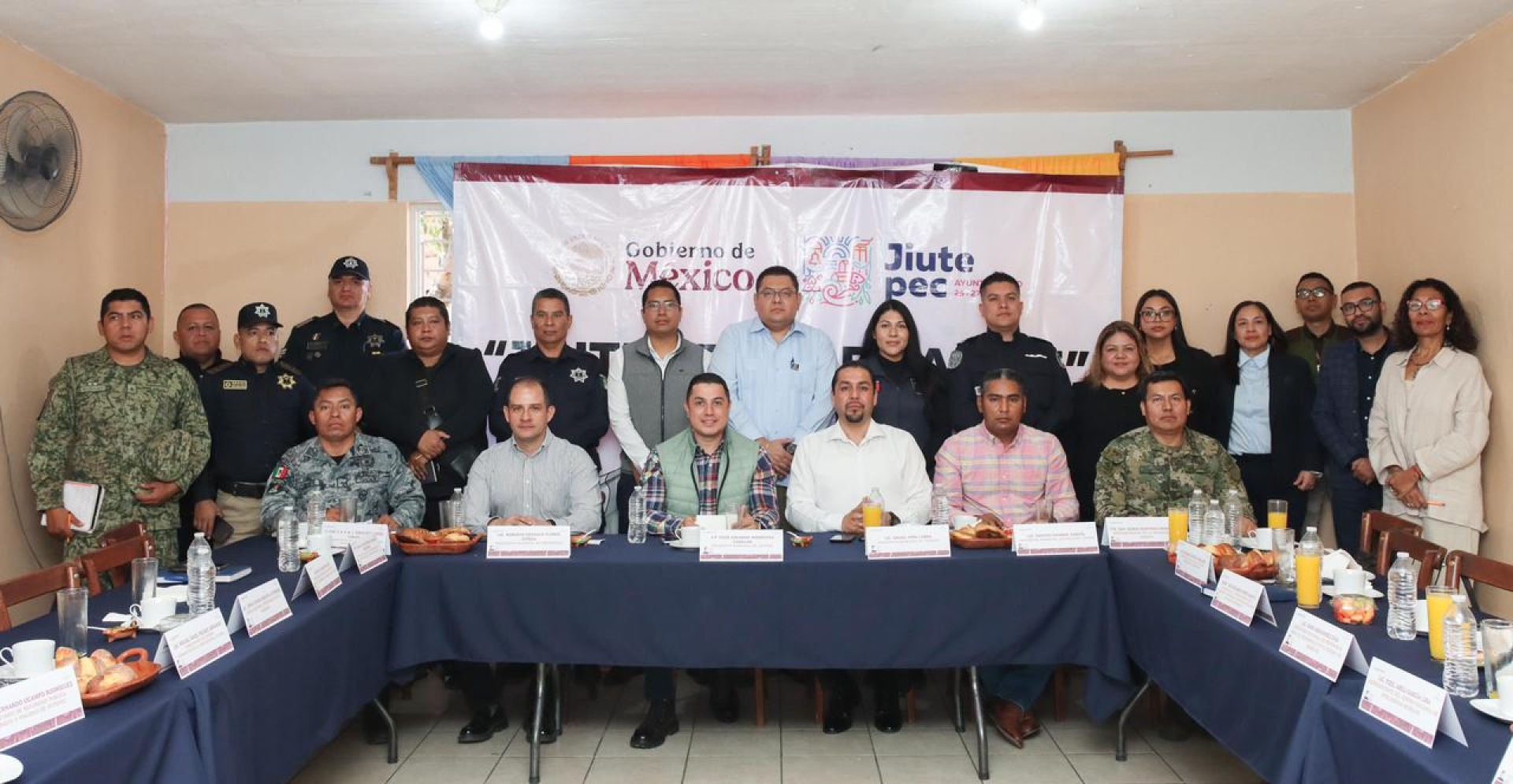 Encabeza Eder Rodríguez Casillas Mesa Regional de Seguridad en Jiutepec