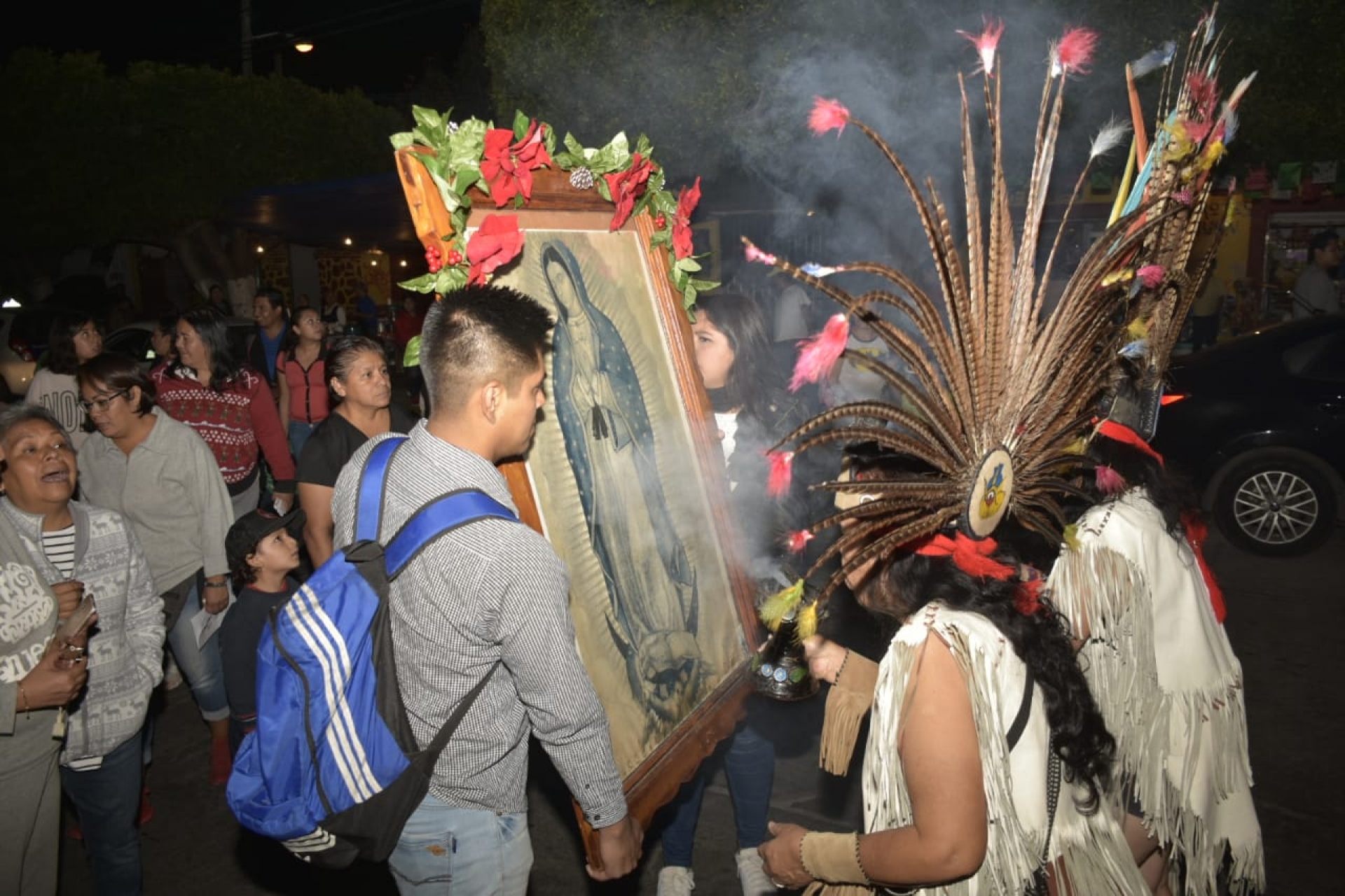 Inician festividades en honor a la Virgen de Guadalupe, en San Antón Analco