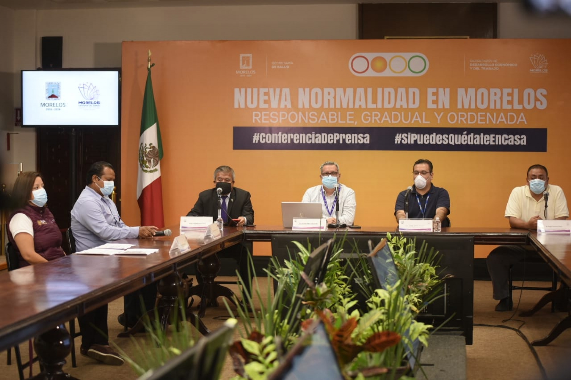 En Morelos, cinco mil 500 casos confirmados acumulados de covid-19 y mil 53 decesos