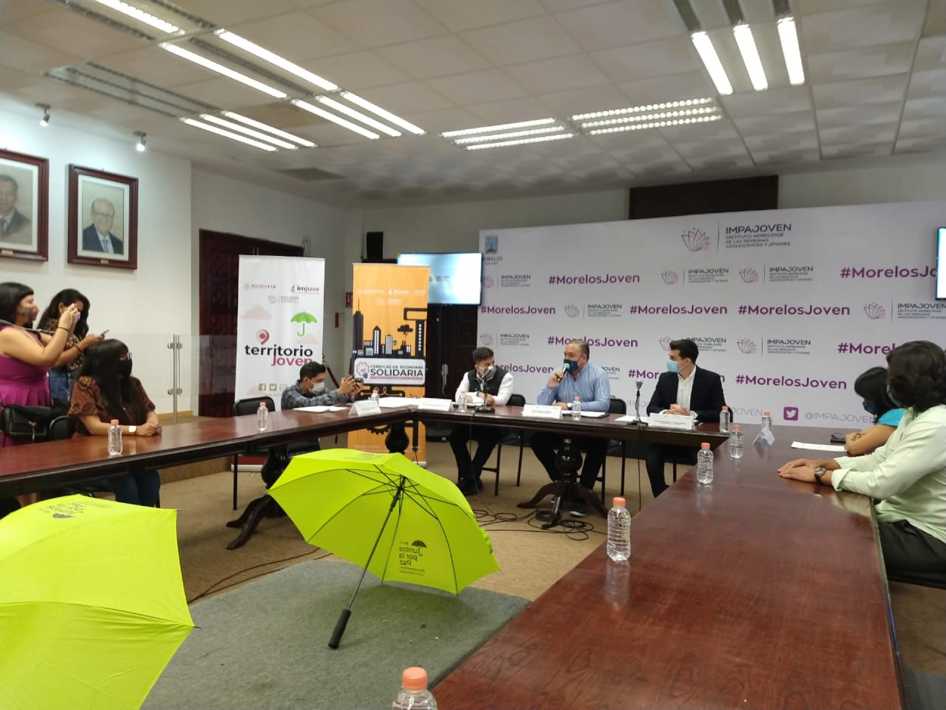 Llevan a cabo firma de convenio entre Impajoven e Imjuve