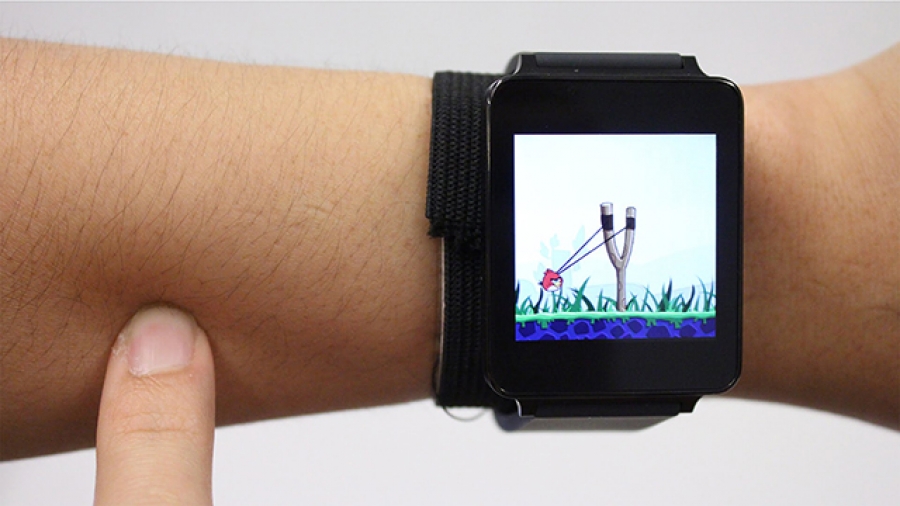 SkinTrack: un proyecto que te permitirá utilizar el brazo para interactuar con tu smartwatch