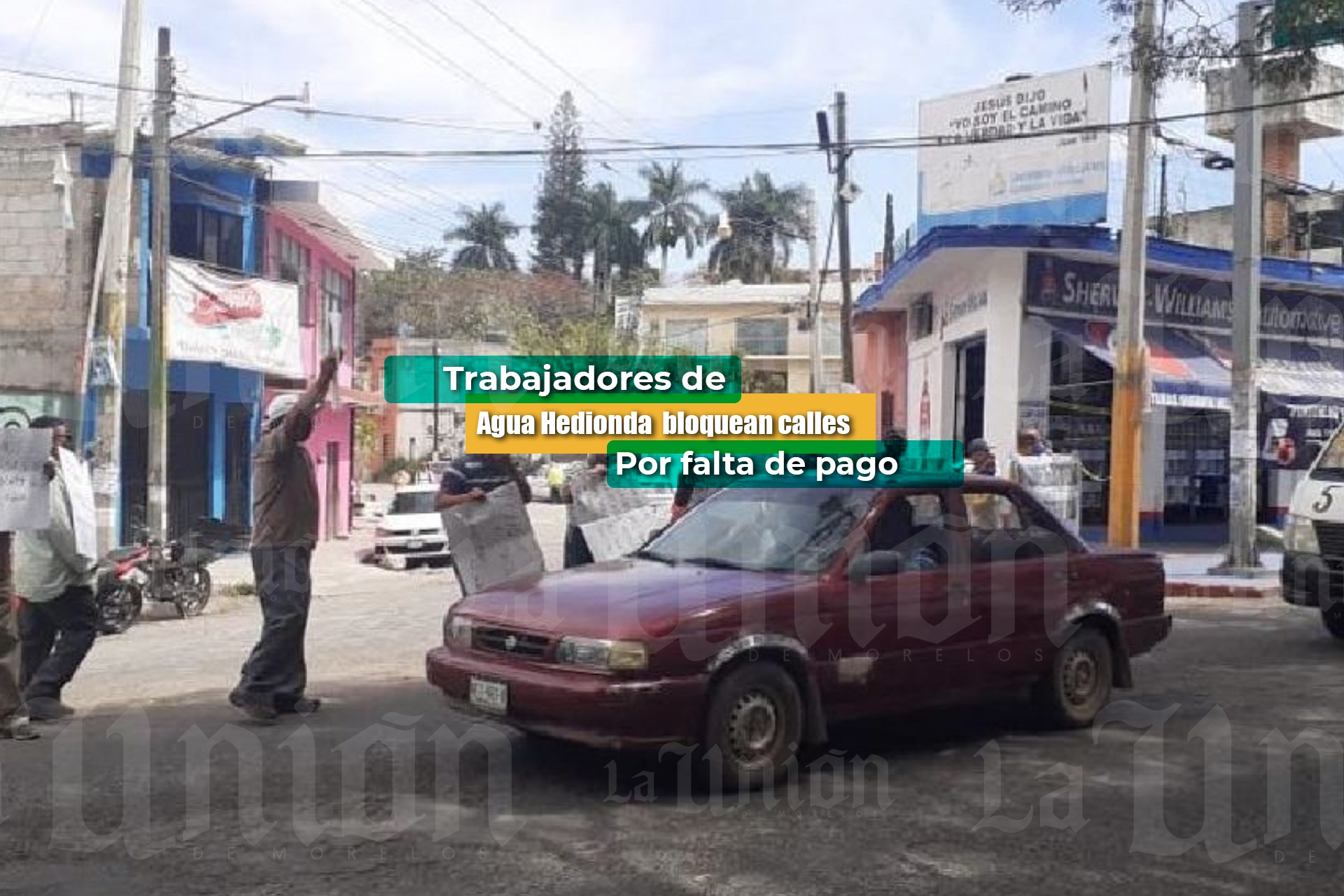 Trabajadores del Fideicomiso Agua Hedionda amagan con bloquear calles