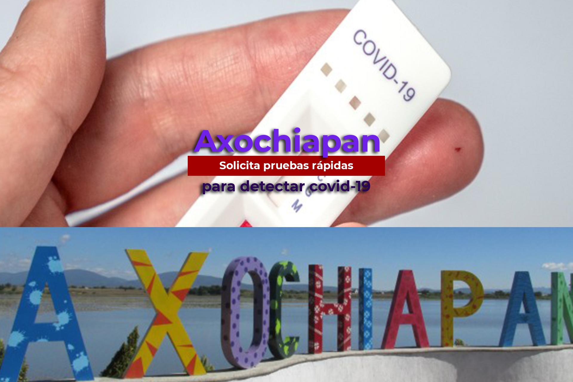 Solicitan pruebas rápidas para detectar covid-19 en Axochiapan