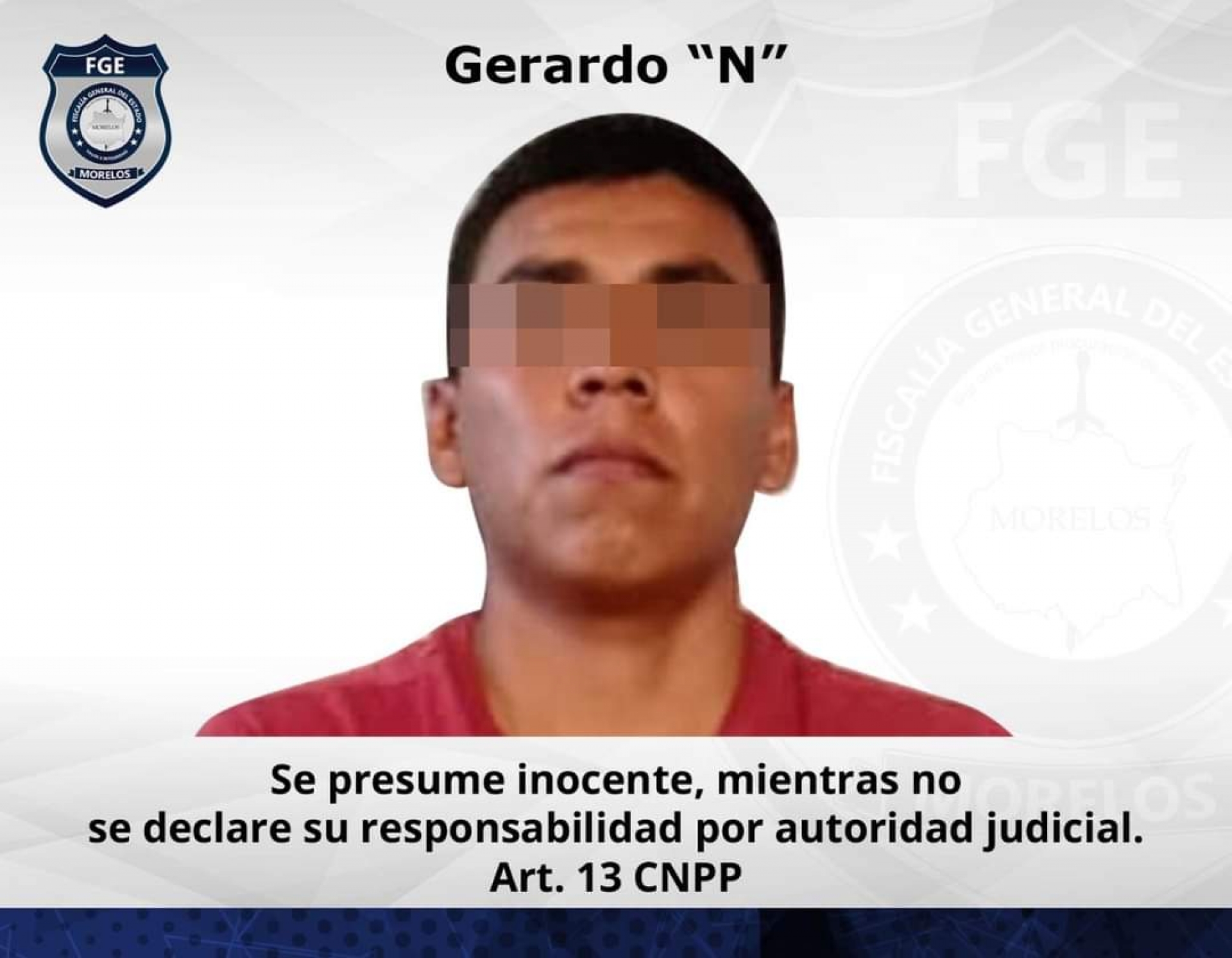 FGE vincula a hombre por feminicidio en Jantetelco