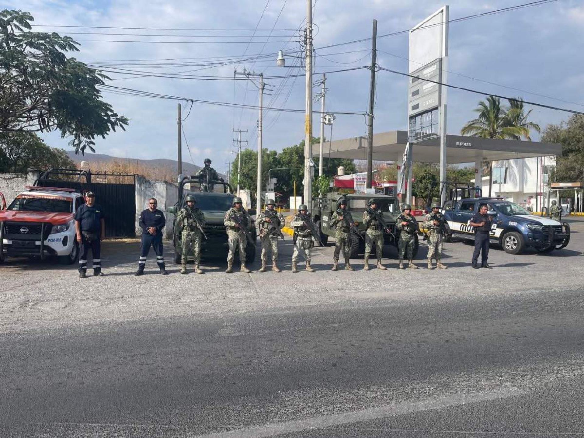 Refuerza Sedena operativo de seguridad en Miacatlán