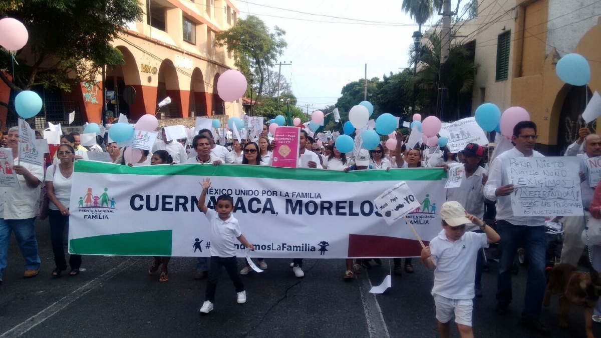 Marchan contra el matrimonio gay