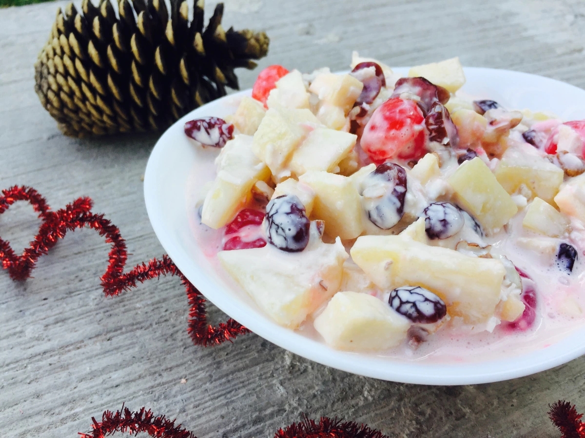 Ensalada de manzana, ¿Cuánto costaría hacerla en la Navidad 2022?