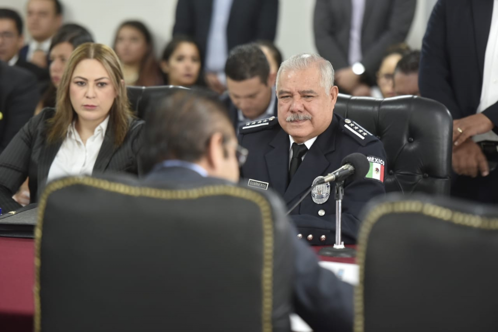 Comparece el comisionado estatal de seguridad ante diputados locales