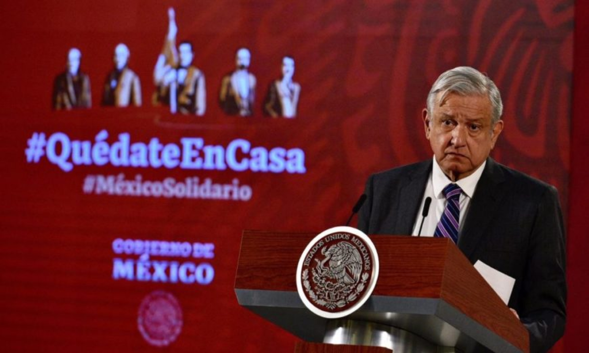Revela AMLO plan para blindar economía popular ante el Covid-19
