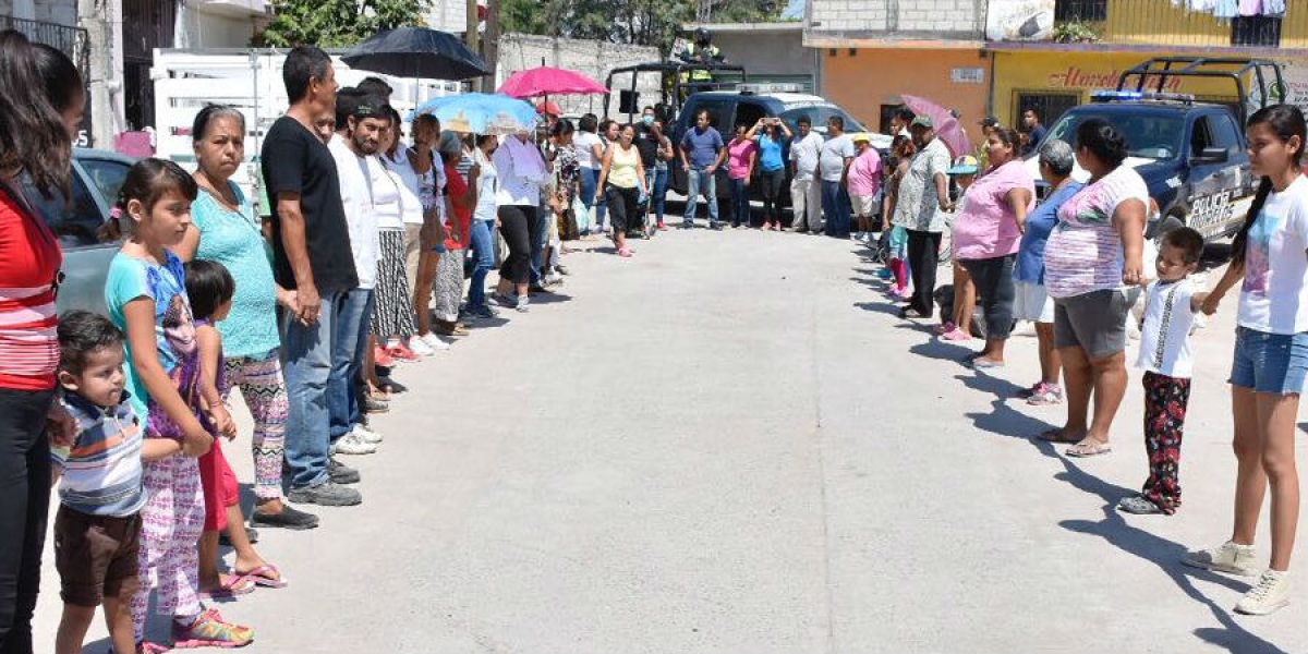 Realizan cadena humana en Jojutla