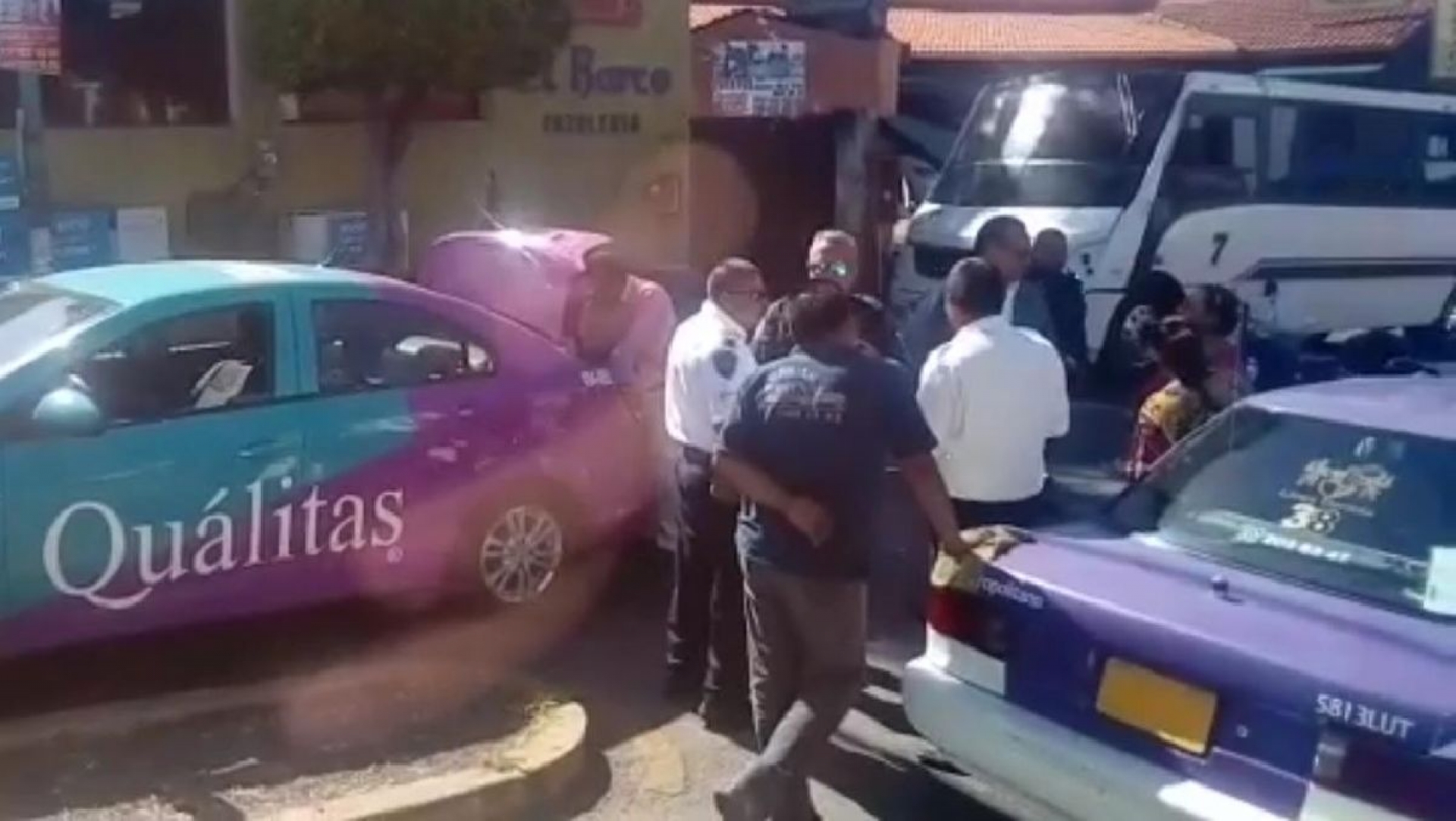 Un policía vial fue atropellado en Buena Vista