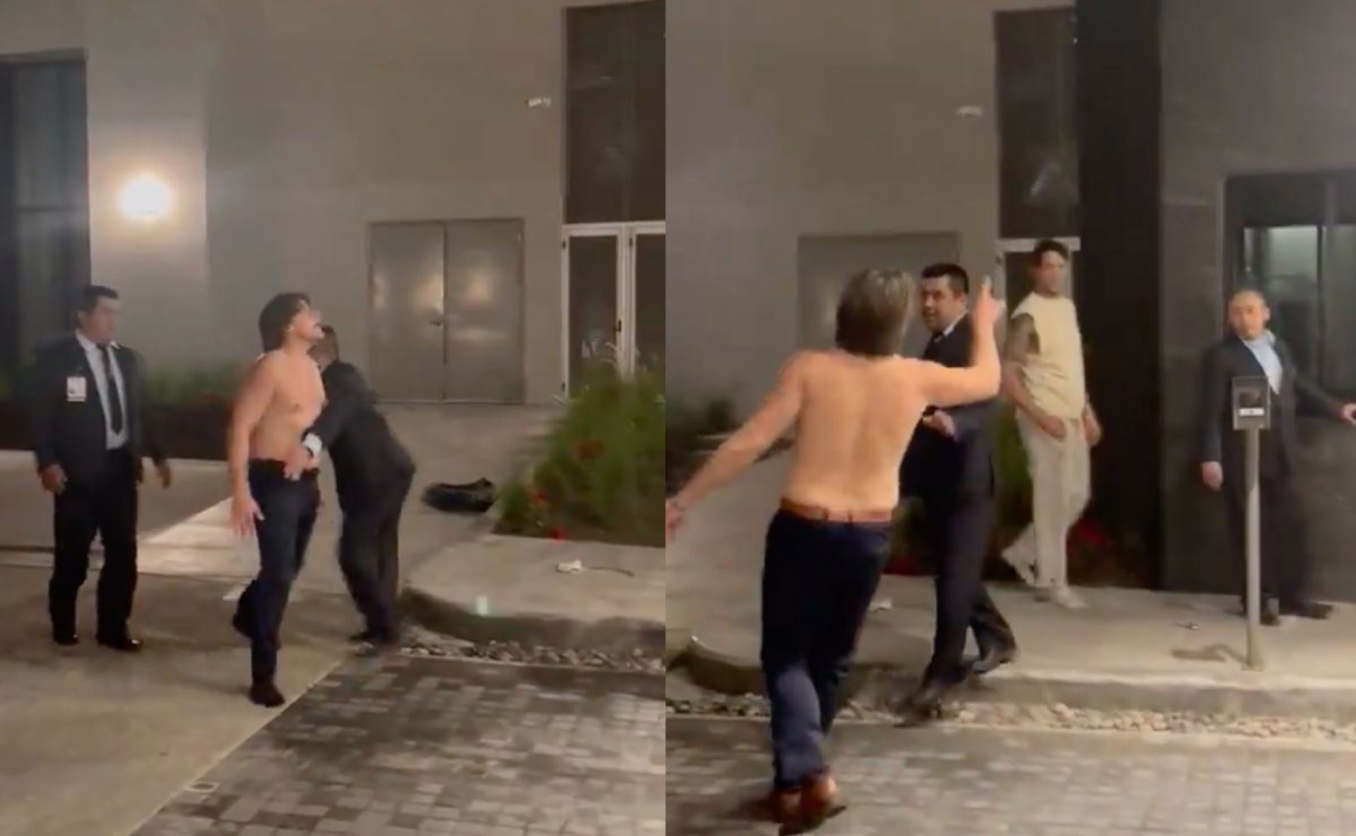 Video viral: Inquilino ebrio amenaza a vecino en prestigioso edificio