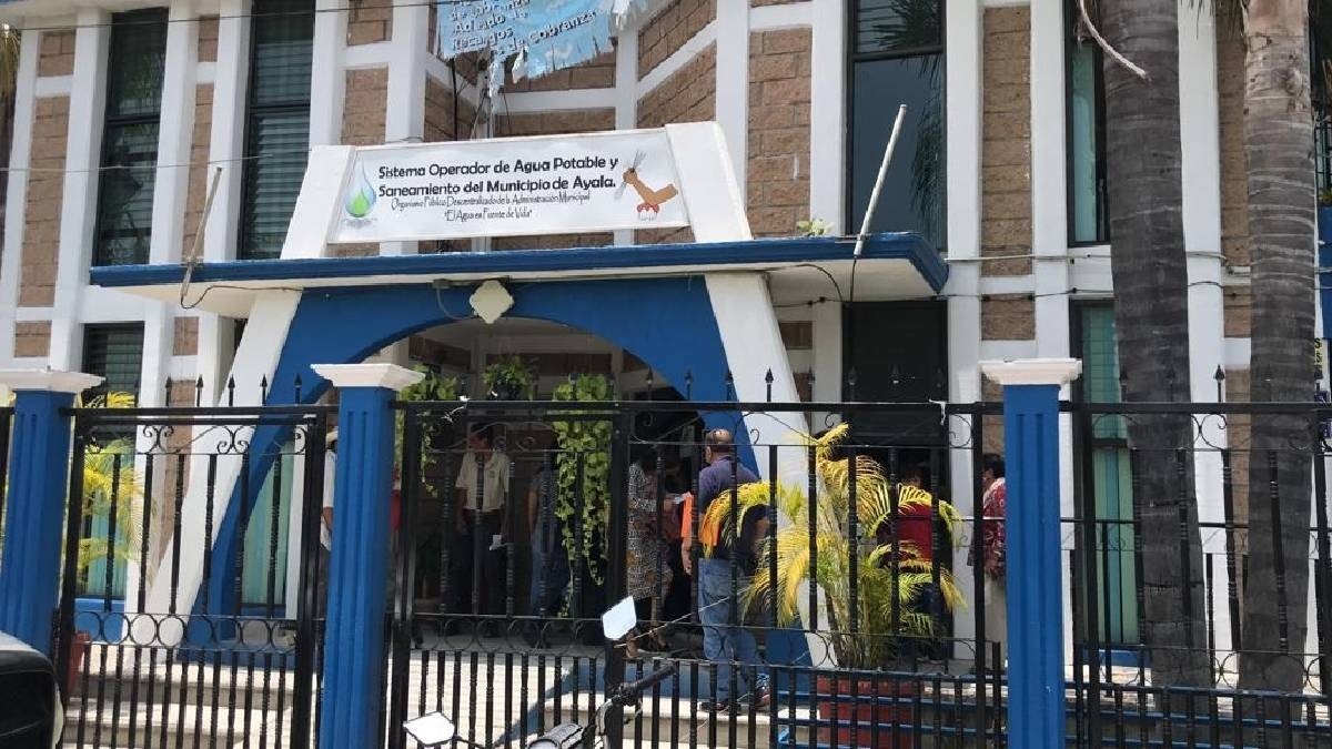 Sin agua potable, cientos de familias del municipio de Ayala
