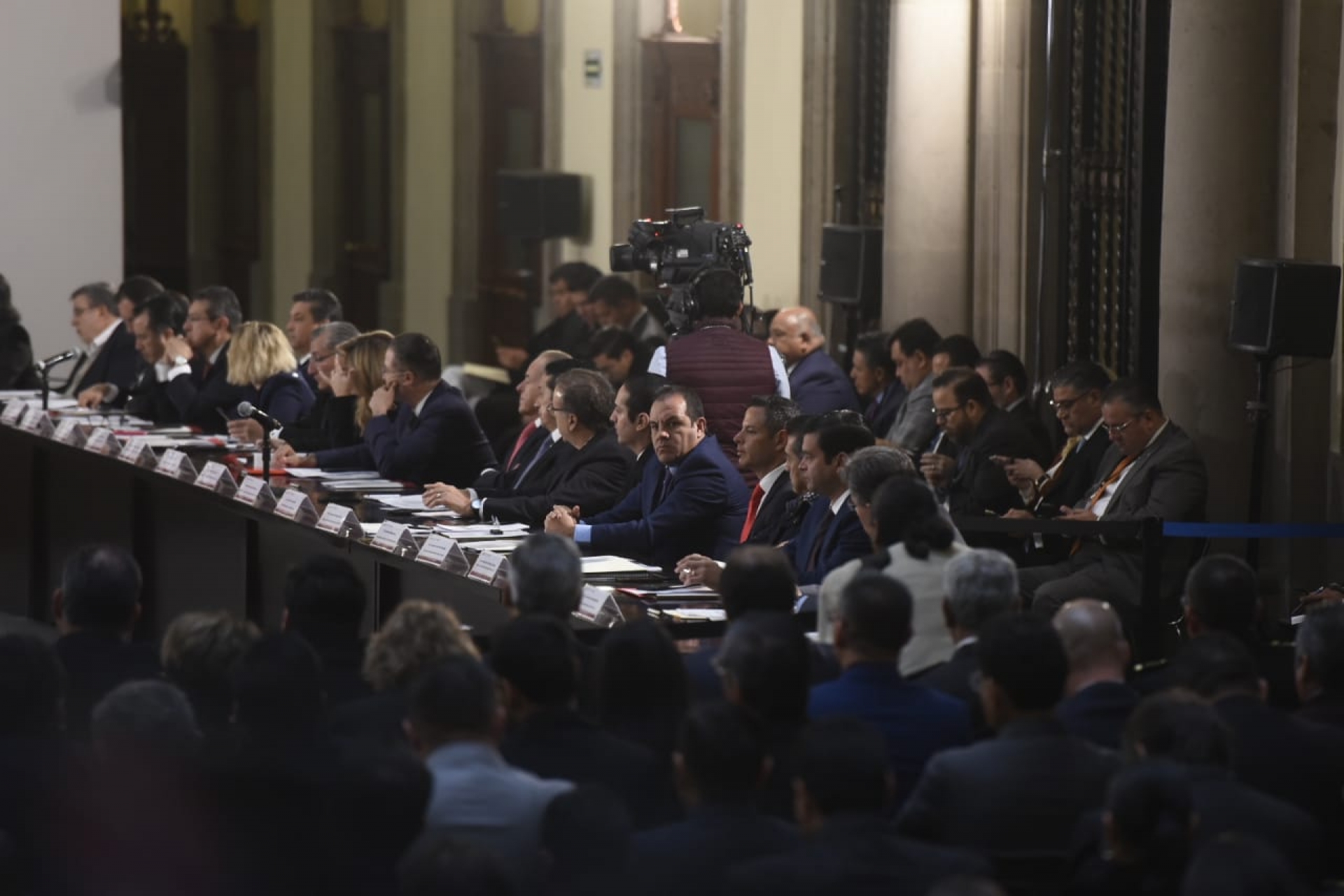 Acude gobernador a la XLV sesión ordinaria del Consejo Nacional de Seguridad Pública