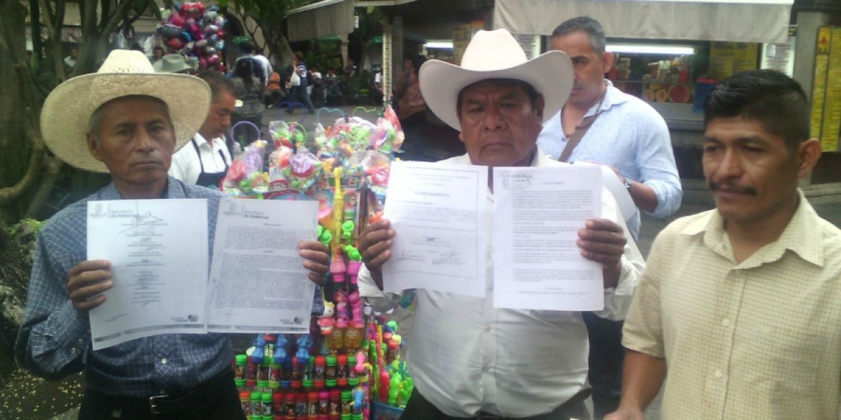 Denuncian habitantes de Amilcingo que se pretende imponer a ayudante municipal