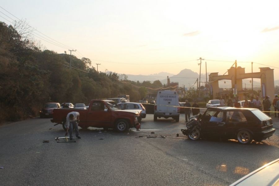 Falleció tras impactar su vehículo contra una camioneta