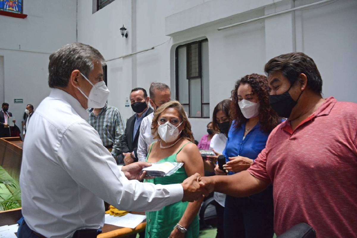 Cumple el ayuntamiento de Cuernavaca con la entrega de nuevas herramientas de trabajo para el gremio sindical