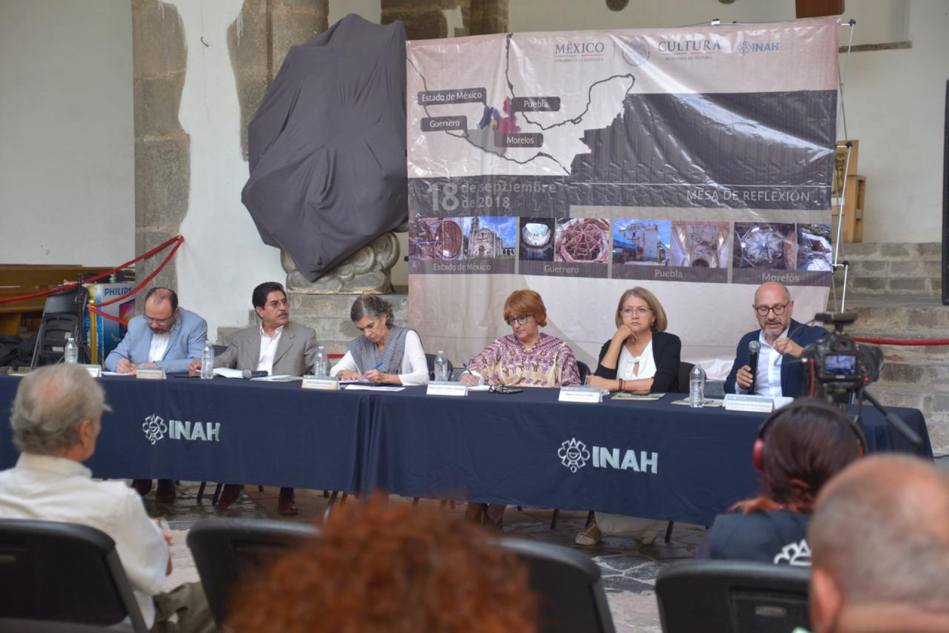 Informa INAH de avances en intervención de inmuebles