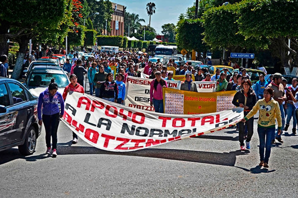 Anuncia MMB marcha en demanda de esclarecimiento de hechos en Iguala