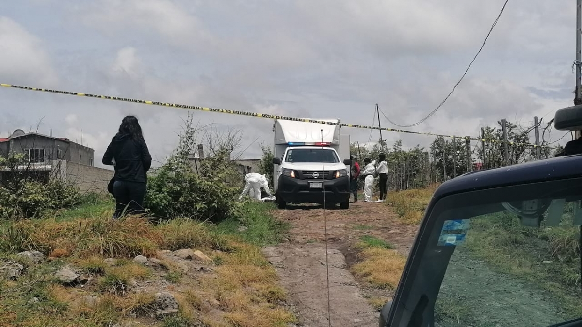Encuentran cadáver encobijado en la colonia Santa Úrsula, en Temixco
