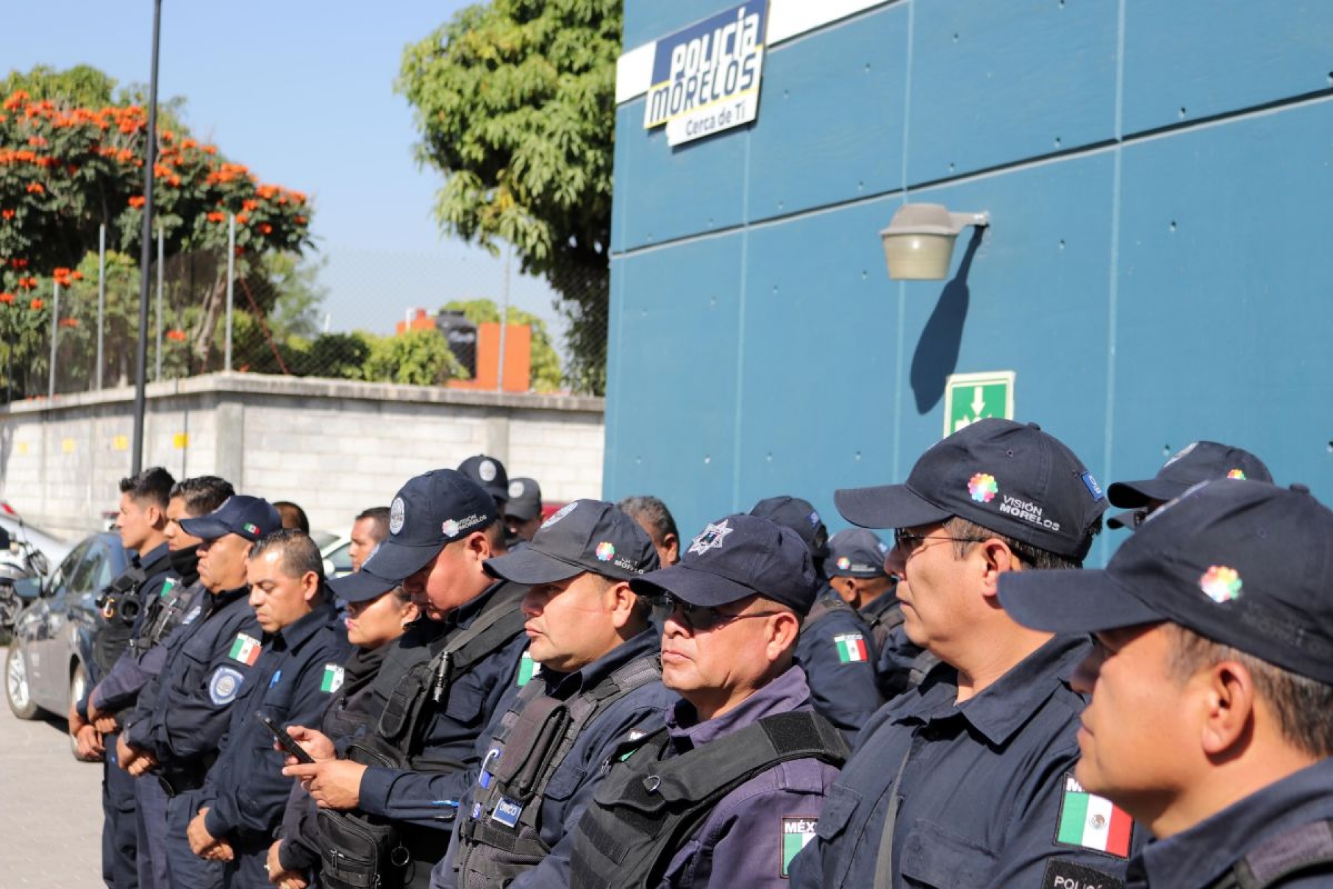 Después de protestar, policías de Jiutepec recibieron su aguinaldo