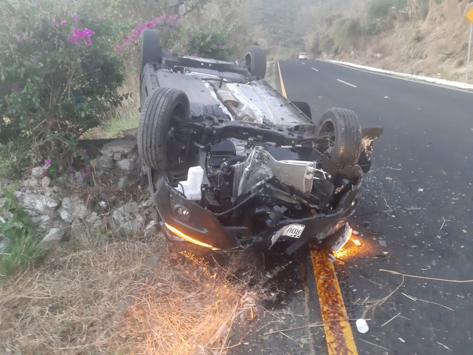 Tres heridos en accidentes diversos en Jiutepec, Yautepec y Cuernavaca