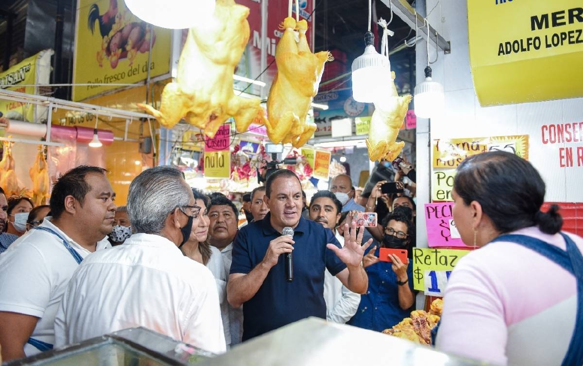 Recorre Cuauhtémoc Blanco Mercado Adolfo López Mateos, como parte del proyecto de remodelación